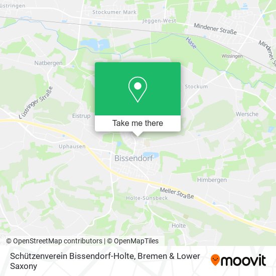 Schützenverein Bissendorf-Holte map