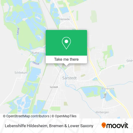 Карта Lebenshilfe Hildesheim