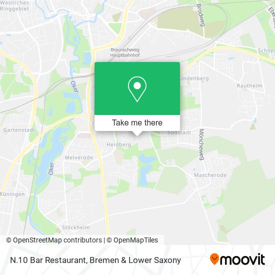 N.10 Bar Restaurant map
