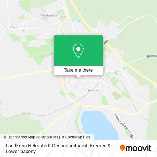 Landkreis Helmstedt Gesundheitsamt map