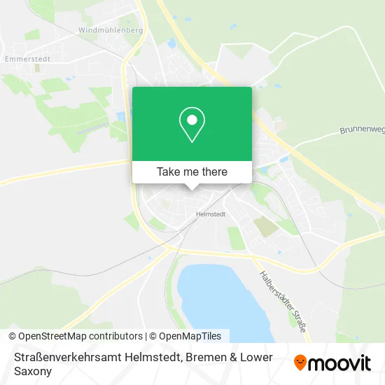 Straßenverkehrsamt Helmstedt map