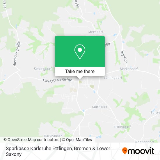 Sparkasse Karlsruhe Ettlingen map