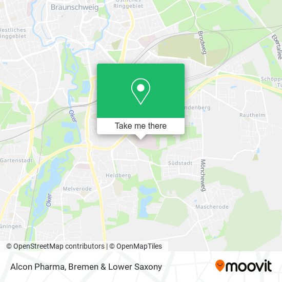 Alcon Pharma map