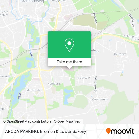 APCOA PARKING map