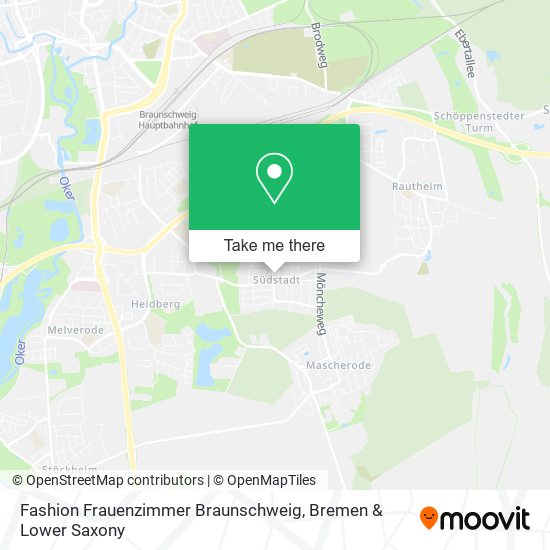 Fashion Frauenzimmer Braunschweig map