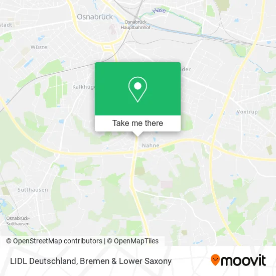LIDL Deutschland map