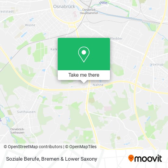 Soziale Berufe map