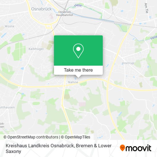 Kreishaus Landkreis Osnabrück map