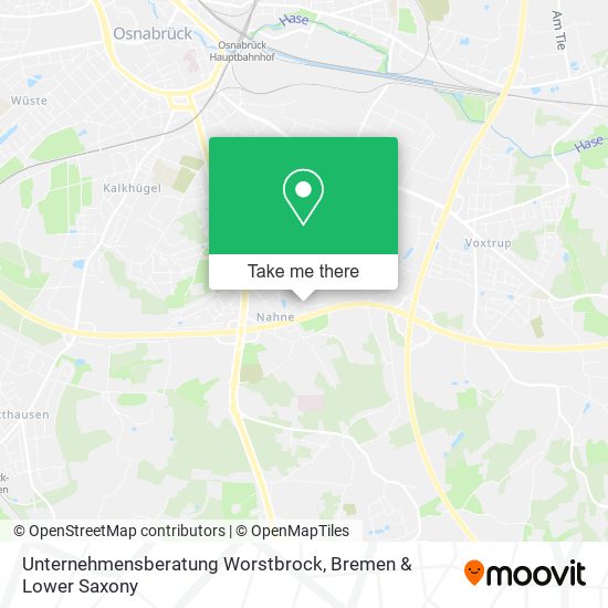 Unternehmensberatung Worstbrock map