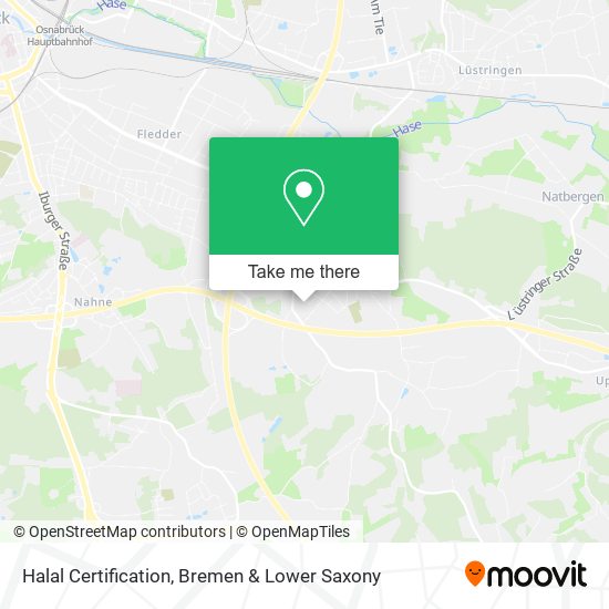 Halal Certification map