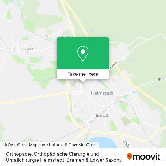 Orthopädie, Orthopädische Chirurgie und Unfallchirurgie Helmstedt map