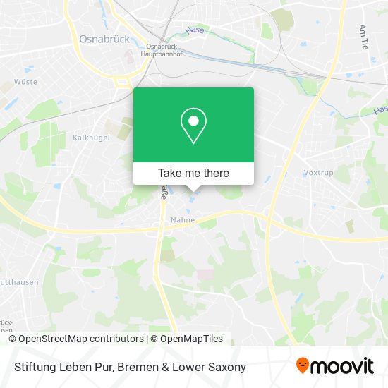 Stiftung Leben Pur map