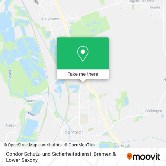 Condor Schutz- und Sicherheitsdienst map