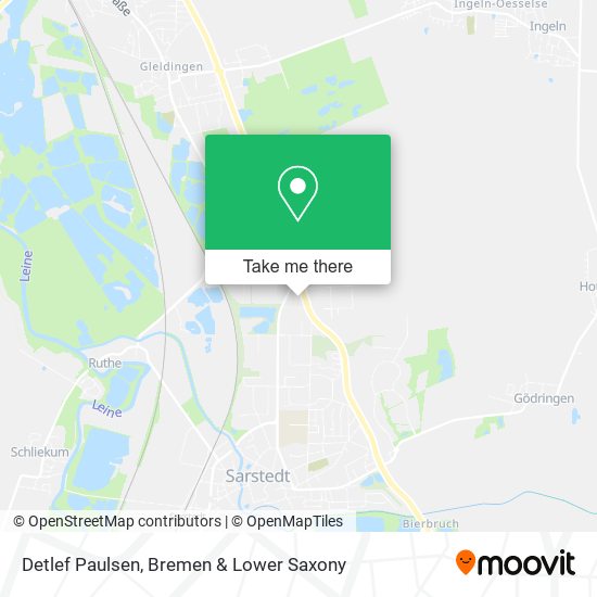 Detlef Paulsen map