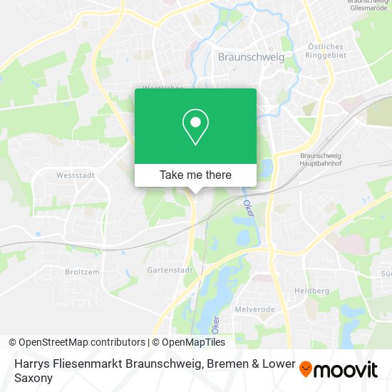 Harrys Fliesenmarkt Braunschweig map