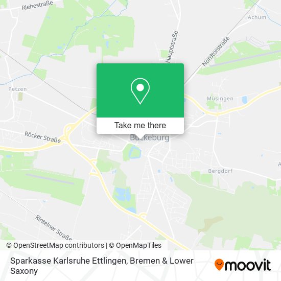 Sparkasse Karlsruhe Ettlingen map
