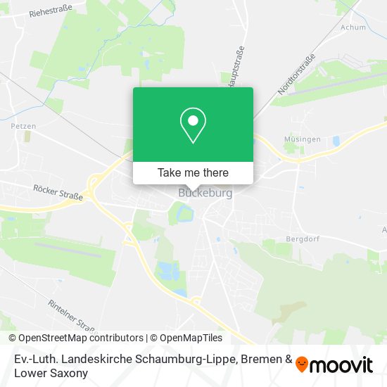 Ev.-Luth. Landeskirche Schaumburg-Lippe map