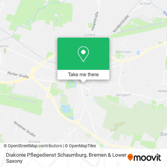 Diakonie Pflegedienst Schaumburg map