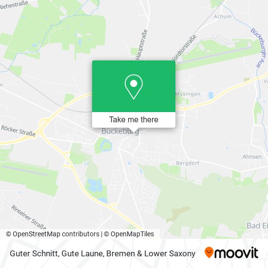 Guter Schnitt, Gute Laune map