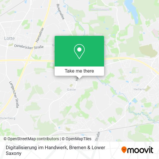 Digitalisierung im Handwerk map