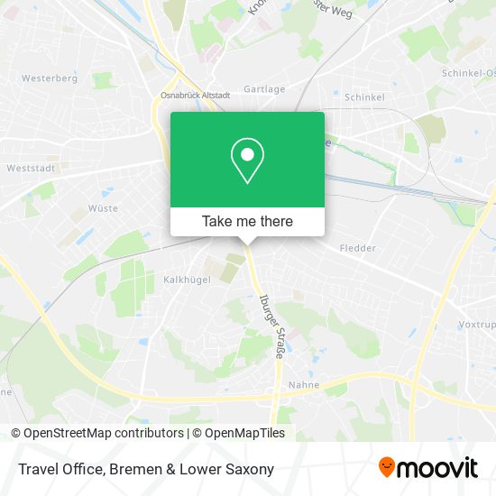 Travel Office map