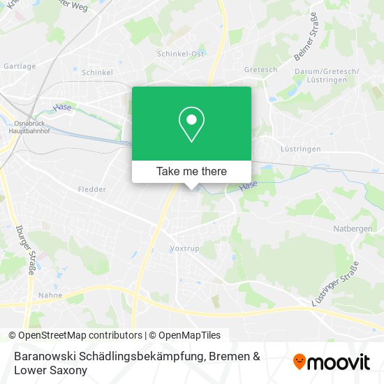 Baranowski Schädlingsbekämpfung map