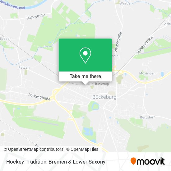 Hockey-Tradition map