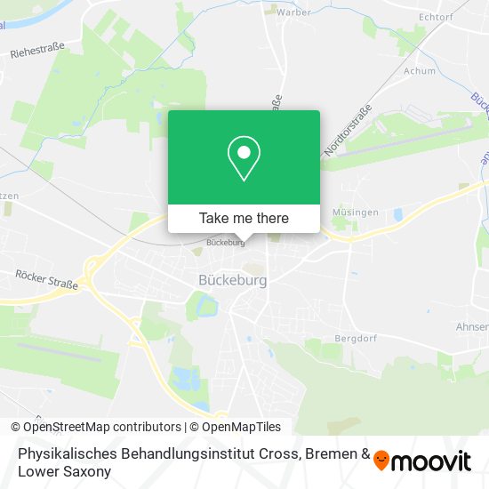 Physikalisches Behandlungsinstitut Cross map