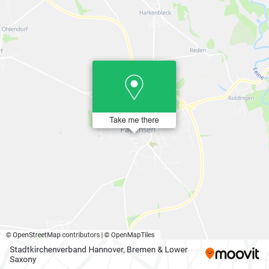 Stadtkirchenverband Hannover map