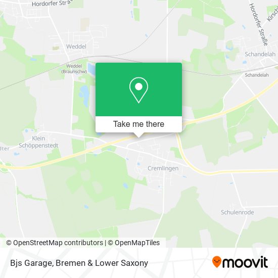Bjs Garage map