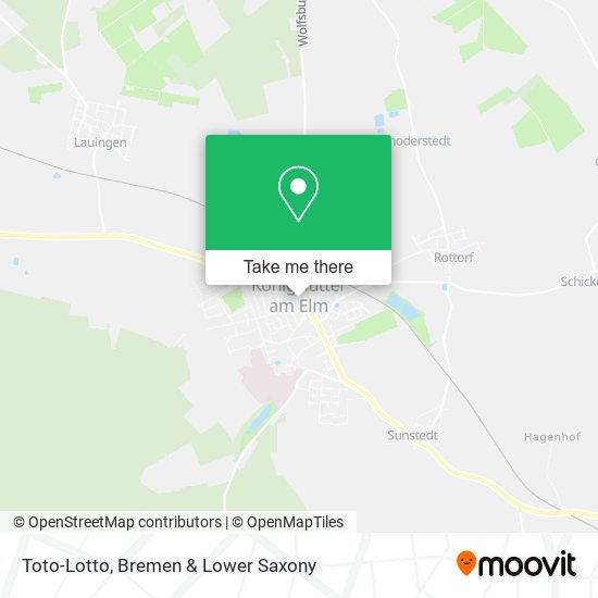 Toto-Lotto map