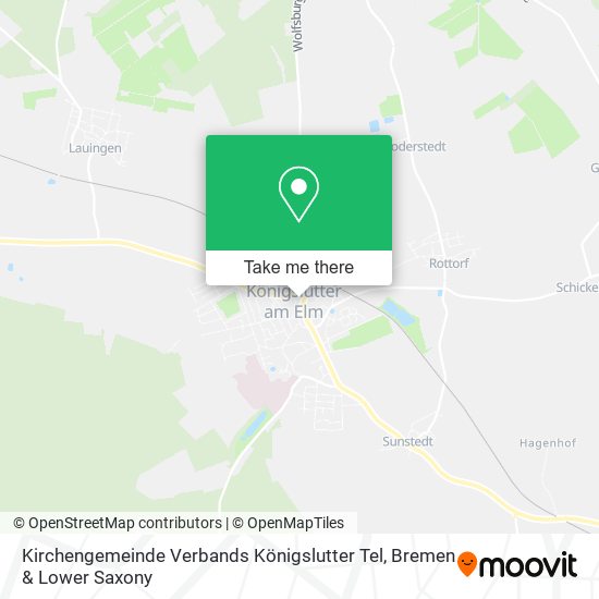 Kirchengemeinde Verbands Königslutter Tel map