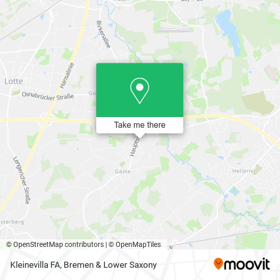 Kleinevilla FA map