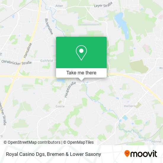 Royal Casino Dgs map