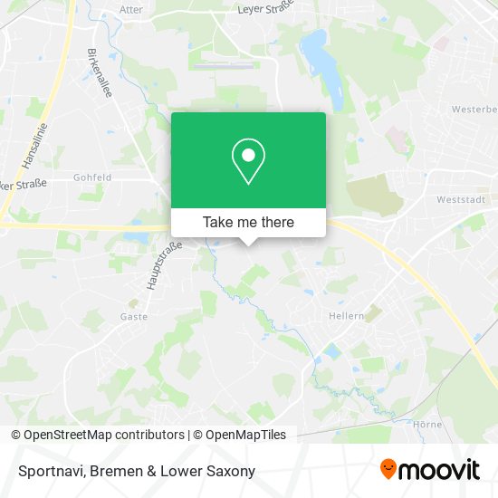 Sportnavi map
