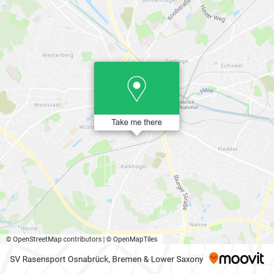 SV Rasensport Osnabrück map