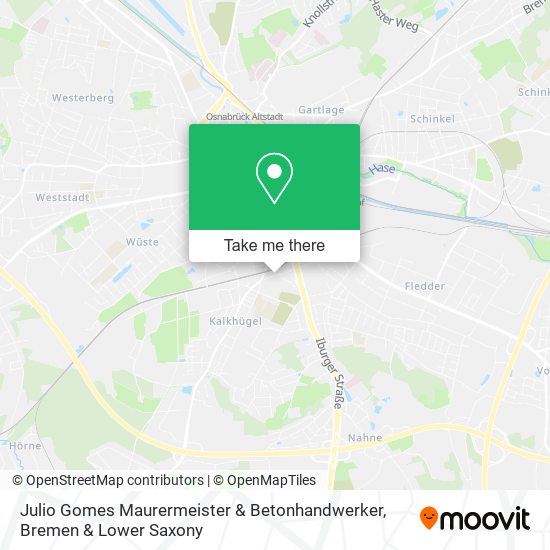 Julio Gomes Maurermeister & Betonhandwerker map