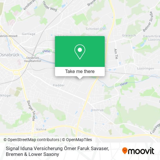 Signal Iduna Versicherung Ömer Faruk Savaser map