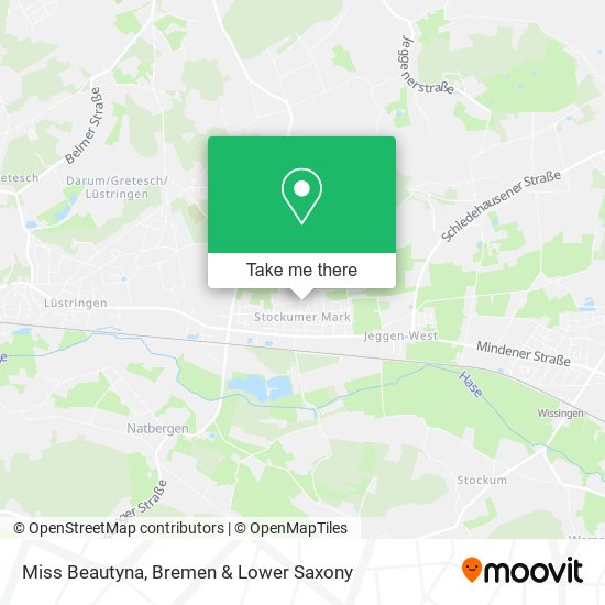Miss Beautyna map