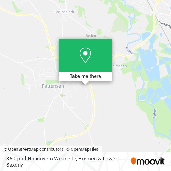360grad Hannovers Webseite map