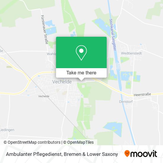 Ambulanter Pflegedienst map