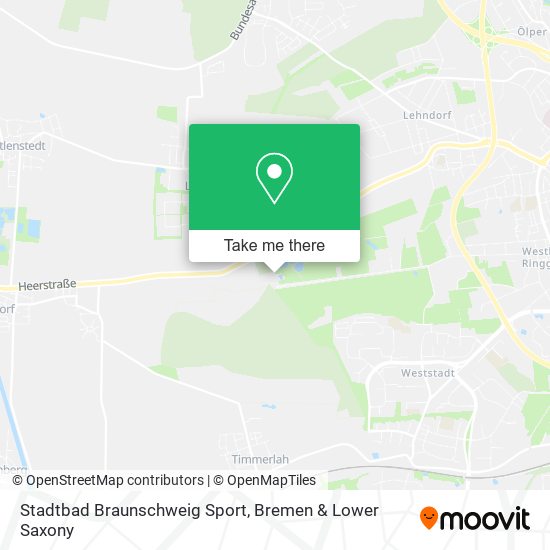 Stadtbad Braunschweig Sport map