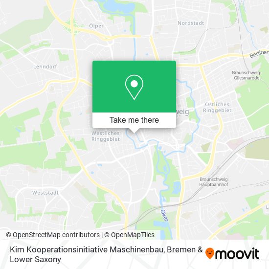 Kim Kooperationsinitiative Maschinenbau map