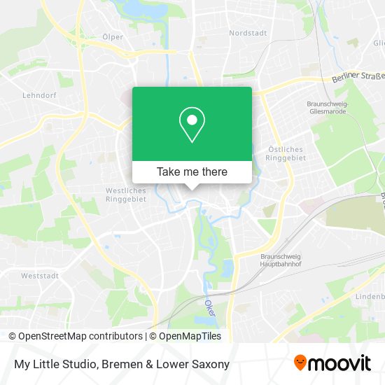 My Little Studio map