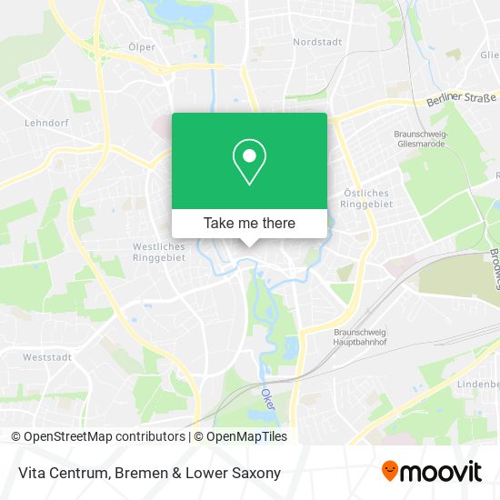 Vita Centrum map