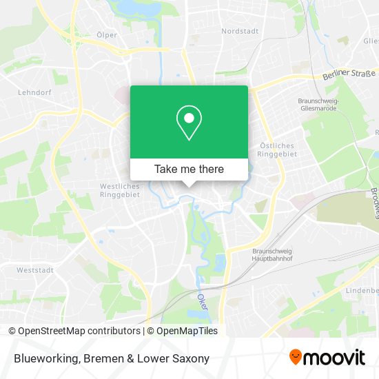 Blueworking map