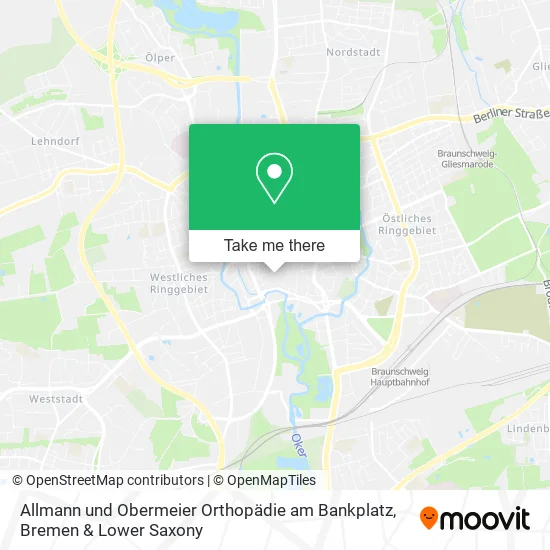 Allmann und Obermeier Orthopädie am Bankplatz map