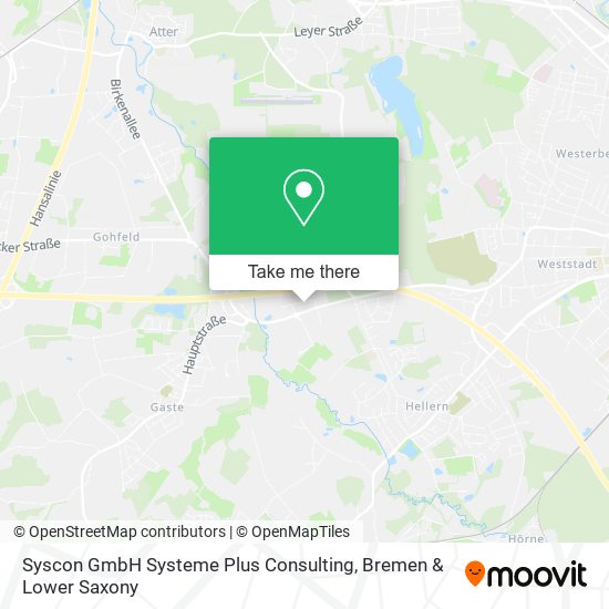 Syscon GmbH Systeme Plus Consulting map