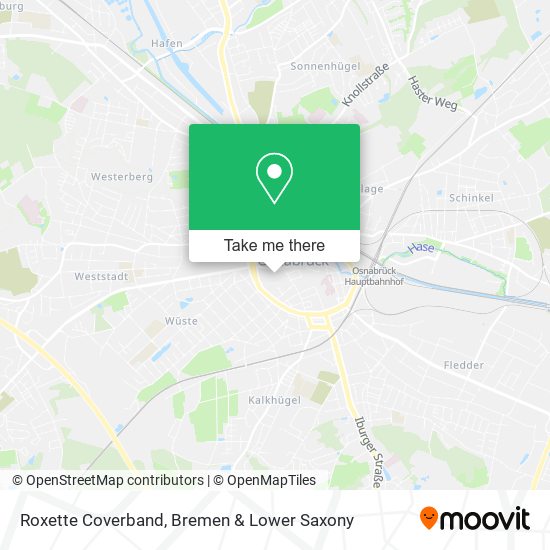 Roxette Coverband map
