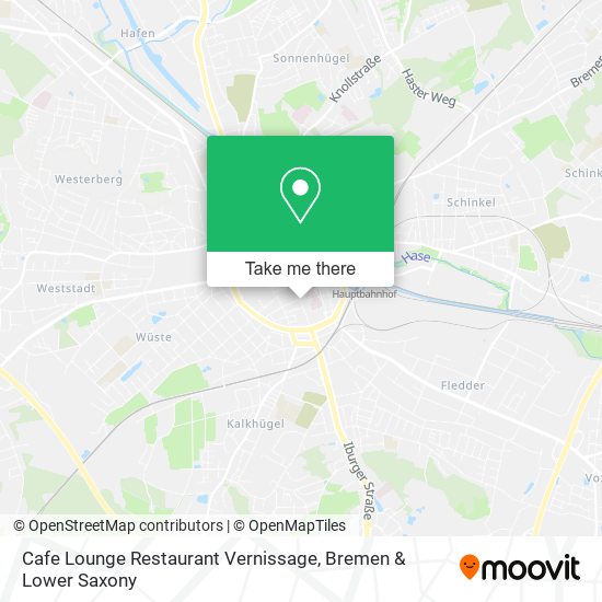 Cafe Lounge Restaurant Vernissage map